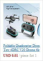 Novo XT8 Mini Drone 4K Profissional HD Câmera WIFI FPV Pressão do Ar Altitude Fixa Quadcopter RC Helicóptero Brinquedos - Ibazar Store