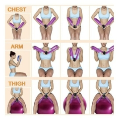 Aparelho Exercitador Treinamento Membros Perna Borboleta Fitness Adutora Pernas Braços Skinny - comprar online