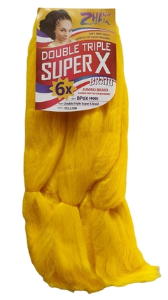 Cabelo Kanekalon Jumbo Tranças Box Braid Superx 400 Gramas Fibra Especial