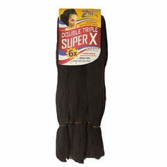 Cabelo Kanekalon Jumbo Tranças Box Braid Superx 400 Gramas Fibra Especial