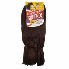 Imagem do Cabelo Kanekalon Jumbo Tranças Box Braid Superx 400 Gramas Fibra Especial