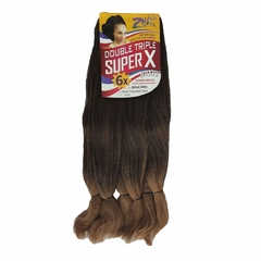 Cabelo Kanekalon Jumbo Tranças Box Braid Superx 400 Gramas Fibra Especial