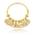 Bracelete Pingente Dez Mandamentos Folheado a Ouro 18k.