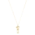 Colar Personalizado Menino Cravejado Pedras Micro Zircônias Folheado A Ouro 18k