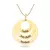 Colar Aros e Nomes Personalizados Folheado a Ouro 18k - comprar online
