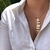 Colar Nome Vertical 6-10 Letras Folheado a Ouro 18k na internet