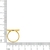 Anel Meia Lua Orgânico Ajustável Folheado a Ouro 18k - comprar online