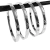 Bracelete Cartier Banhado a Prata - comprar online
