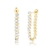 Brinco Riviera Navete Cristal (PROMOÇÃO-OUTLET)