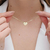 Colar Coração Personalizado com Nome Folheado a Ouro 18k - comprar online