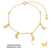 Pulseira Lua Folheado a Ouro 18k - comprar online