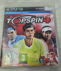 Topspin 4 2k Sports Ps3 Original Midia fisica perfeito estado - comprar online