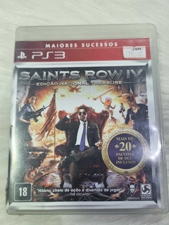 Saints Row IV Edição National Treasure Ps3 Seminovo Perfeito estado playstatin 3 Midia Fisica - comprar online