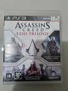 Assassin's Creed Ezio Trilogy Ps3 seminovo Perfeito estado Midia Fisica - comprar online