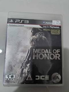 Medal of Honor ps3 Original Midia Fisica Perfeito estado DVD EA - comprar online