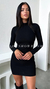 DRESS VELVET - BLACK - comprar online