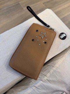 BILLETERA ESTRELLA CUERO - DETALLE - comprar online