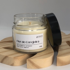 Vela Aromática Flor de Cerejeira 140g - Sânto Aroma