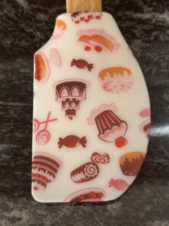 ESPATULA SILICONA DECORADA 29 CM - comprar online