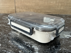 LUNCHERA DE ACERO INOXIDABLE DOS DIVISIONES - comprar online