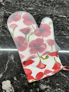 GUANTE DE TELA RECUBIERTO DE SILICONA 30 CM - comprar online