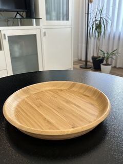 BANDEJA BAMBOO REDONDO 23 CM - comprar online