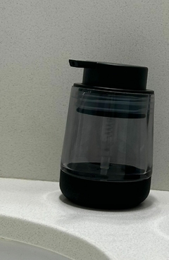 Dispenser jabón líquido vidrio oscuro