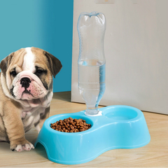 PLATO DOBLE CON DISPENSADOR DE AGUA DE PLASTICO