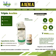 ARMA 100ml - Veterinaria Bichos Company