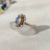 Anillo de Plata con Opalo Etiope de Nepal - tienda online