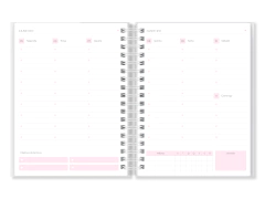 Refil / Miolo para Planner 2026 - Visão Semanal Vertical - Tudo Para Encadernação