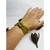 Conjunto de pulseiras de miçangas douradas - comprar online