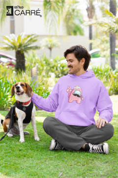 Hoodie Among Us Bigotes | TBG gamer - comprar en línea