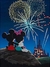 5D Pintura Diamante Imagem de Strass do castelo do Mickey