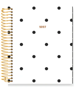 Planner 2027 Candy Color - Preto