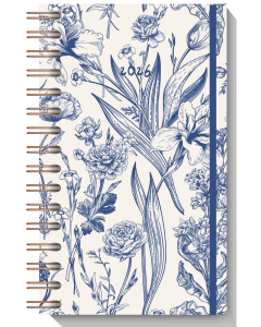 Agenda 2026 Slim - Jardim Azul - comprar online