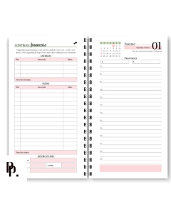 Agenda 2026 Slim - Pink - comprar online