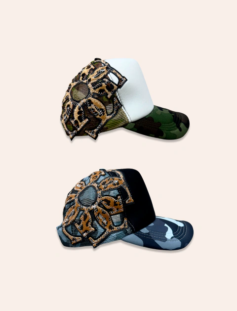 MULTI Gs Trucker Hat - Dark Cammo & GreenCammo