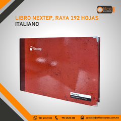 NE-004C LIBRO NEXTEP, RAYA 192 HOJAS ITALIANO - Office Express