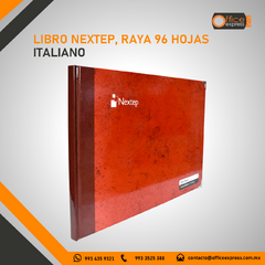 NE-004N LIBRO NEXTEP, RAYA 96 HOJAS ITALIANO en internet