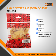 NE-018 LIGAS NEXTEP #18 (8CM) C/100GR - comprar en línea