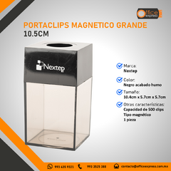 NE-046 PORTACLIPS MAGNETICO GRANDE 10.5CM - comprar en línea