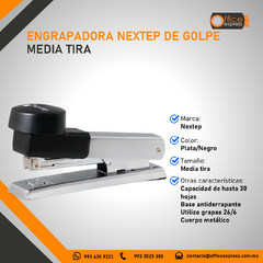 NE-107M ENGRAPADORA NEXTEP DE GOLPE MEDIA TIRA - comprar en línea