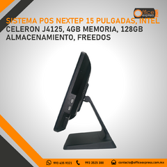 NE-522 SISTEMA POS NEXTEP 15 PULGADAS, INTEL CELERON J4125, 4GB MEMORIA, 128GB ALMACENAMIENTO, FREEDOS - Office Express