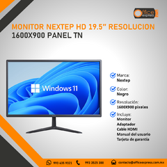 NE-720 MONITOR NEXTEP HD 19.5" RESOLUCION 1600X900 PANEL TN - comprar en línea