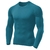 Imagem do T-shirt de proteção solar térmica compressão segunda pele UV tecido gelado 50 + várias cores atacado e varejo unissex masculino feminino