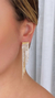 Brinco Franja em Strass 2 em 1 - comprar online