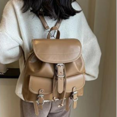Mochila Shiley -Modelo Retrô - Oliva Bolsas