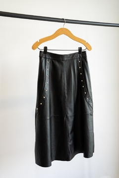 Falda Maxi Tribeca - CUERO.ESTUDIO