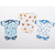 BODY BEBÊ MANGA CURTA SUEDINE ESTAMPADO 100% ALGODÃO - comprar online